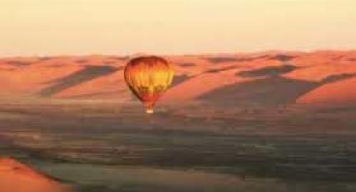 Survol en montgolfière